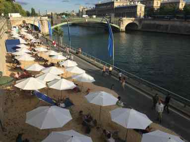 Even landlocked capitals need beaches, so Paris creates them right on the River Seine